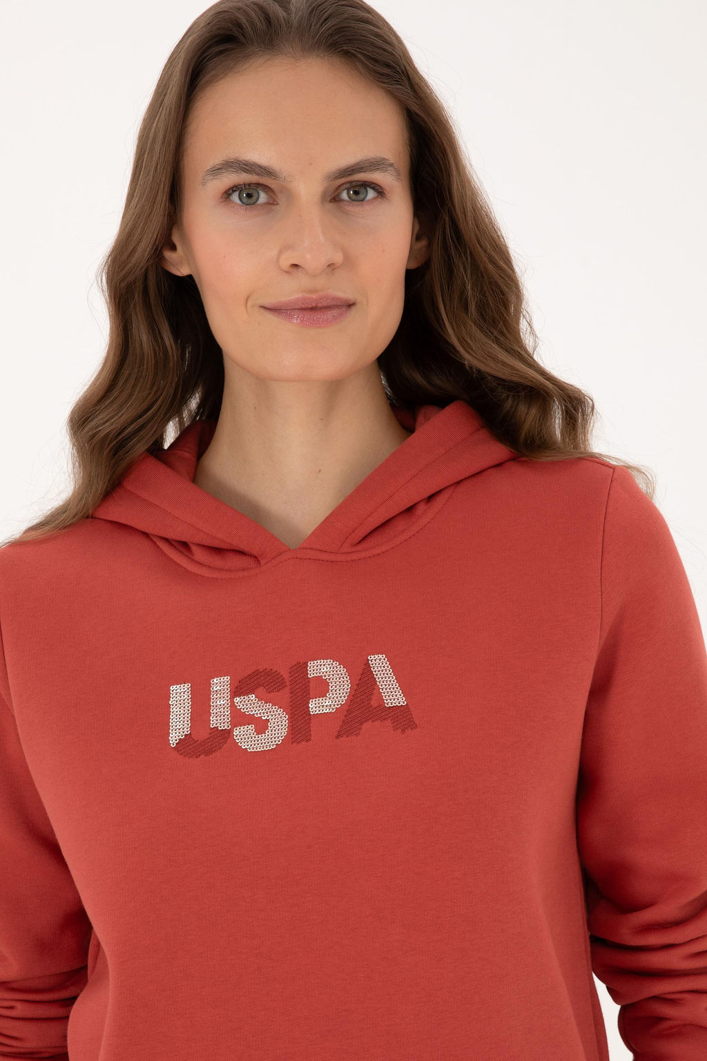 Kad_n Kiremit Kap__onlu Basic Sweatshirt - U.s. polo assn фото 2