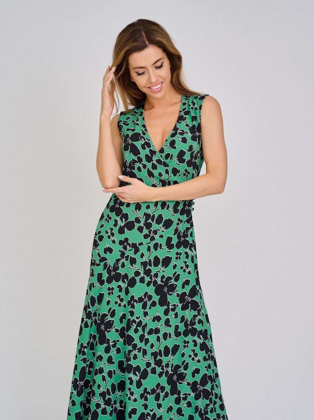 Платье 222.050050/изумрудный