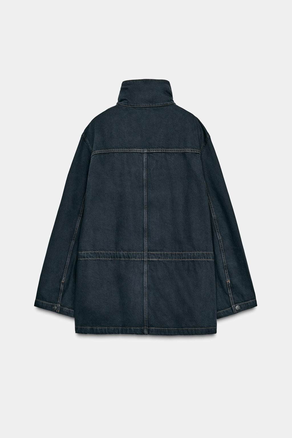TOPSTITCHED POCKET JACKET - Zara фото 7