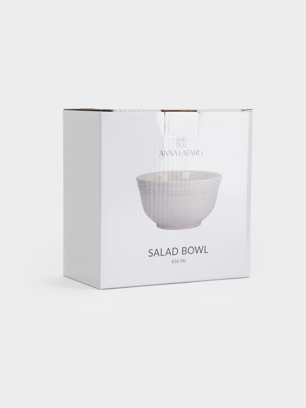 Салатник, 15х8 см, 830 мл, фарфор P, молочный, Rustic - Anna lafarg фото 6