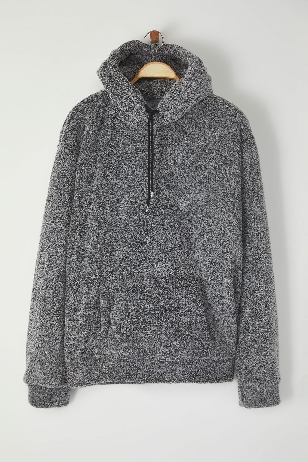 TRENDYOL MAN Fume Regular/Normal Kesim Kapusonlu S?cak Tutan Pelus Sweatshirt TMNAW20SW0090 - Trendyolmilla фото 6