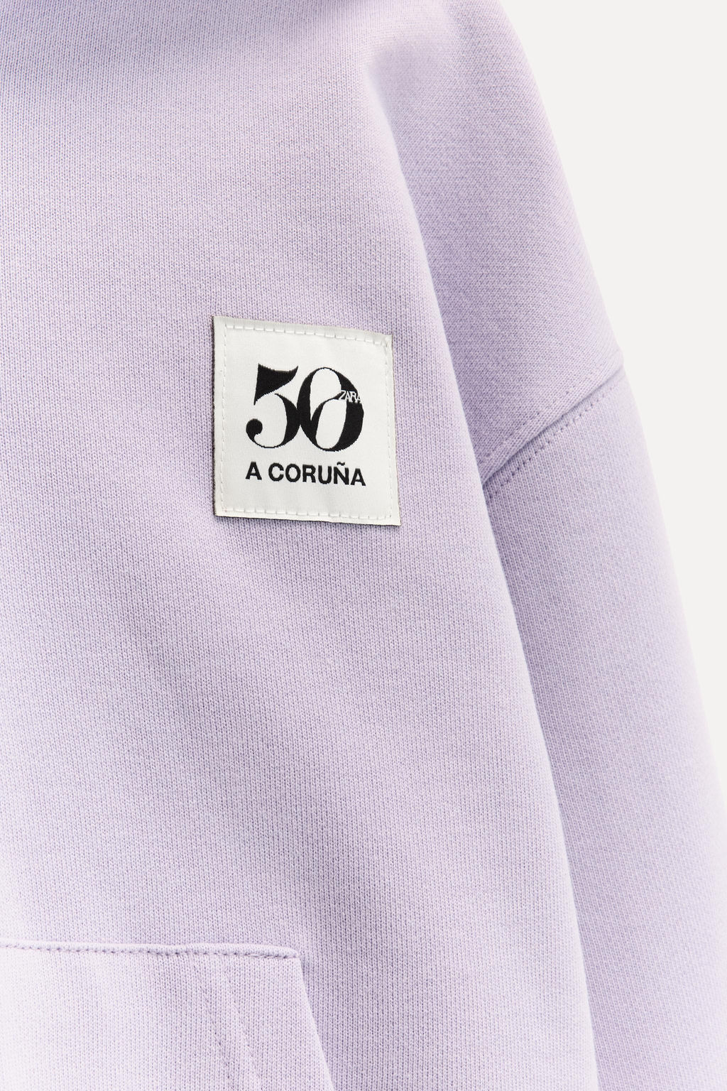 6-14 YEARS/ 50TH ANNIVERSARY LABEL ZIP-UP SWEATSHIRT - Zara фото 3