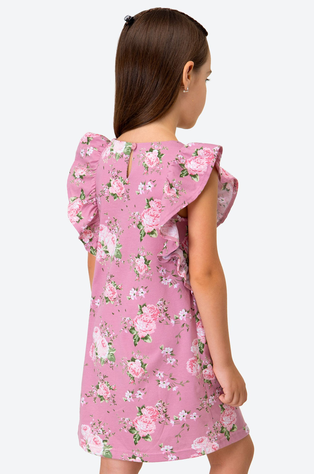 Летнее хлопковое платье для девочки Happy Fox фото 4