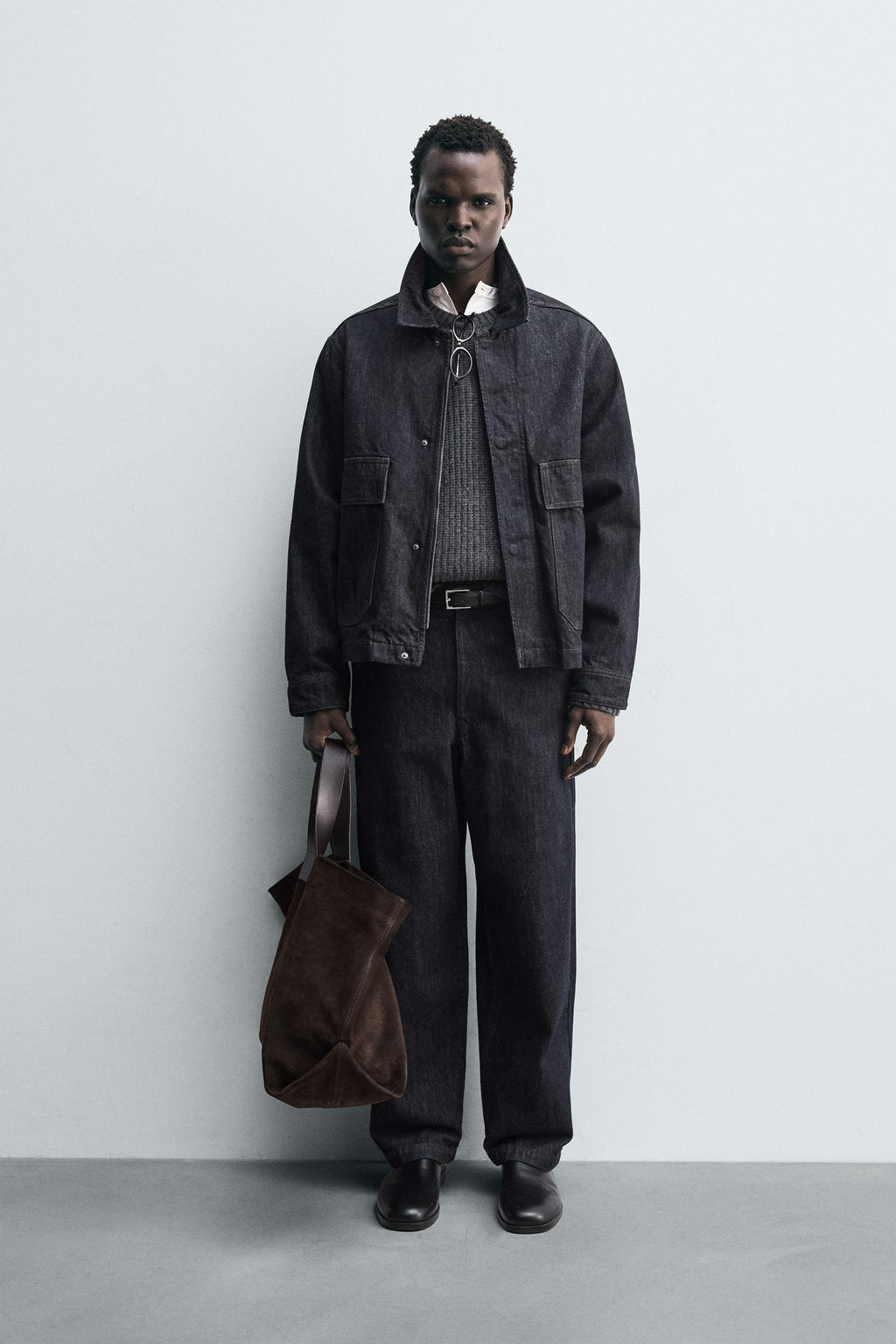 DENIM JACKET WITH POCKETS