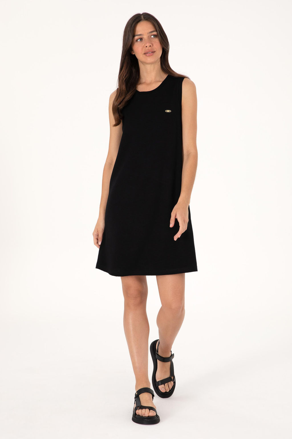 Kad_n Siyah Kolsuz Mini Boy _rme Elbise Sepette S_rpriz _ndirim - U.s. polo assn фото 3