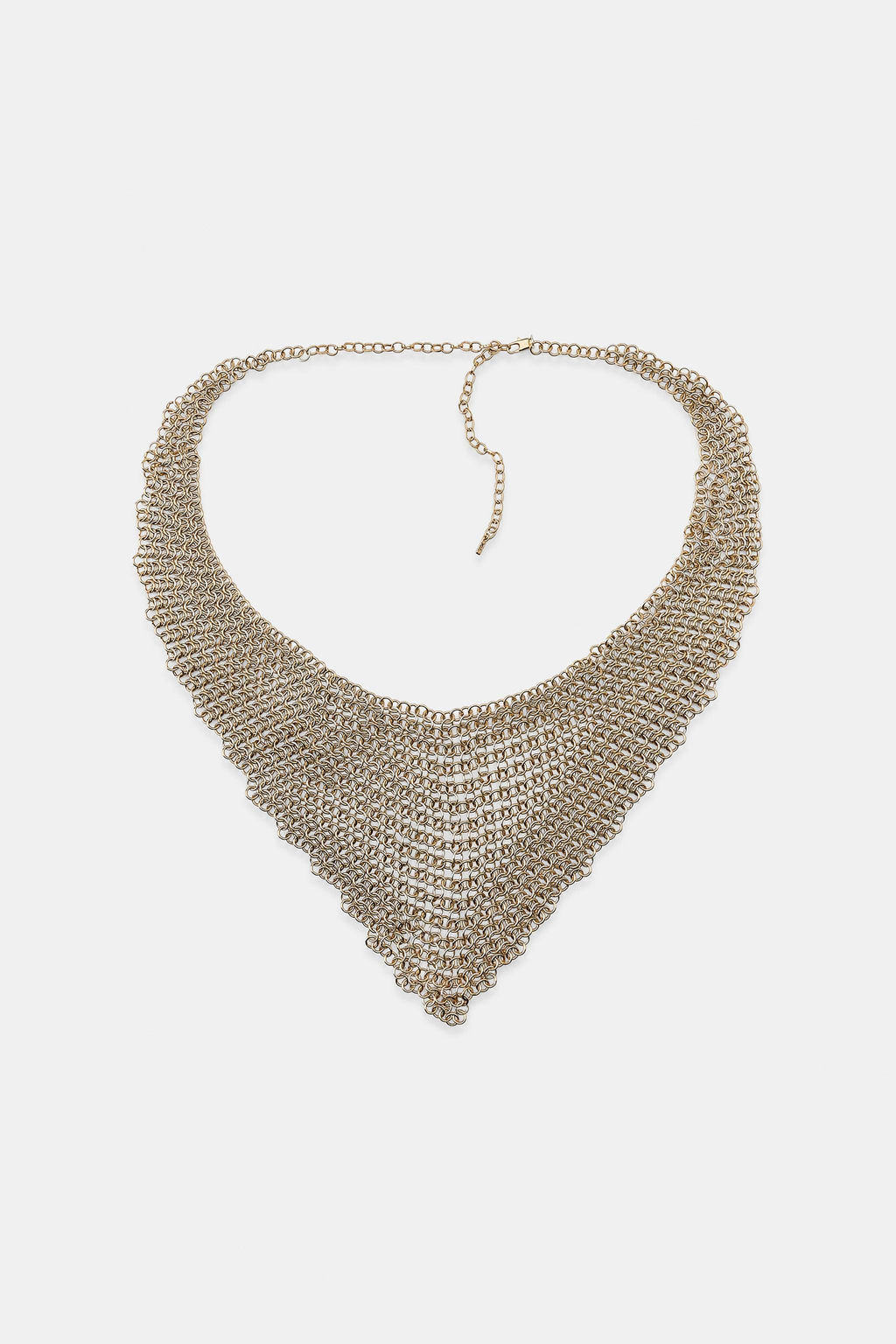 CONTRAST METAL MESH BELT