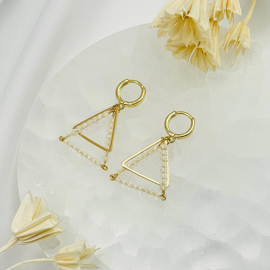 Серьги из Горного Хрусталя