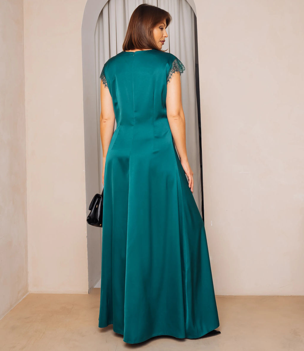 Платье #ОКТ025023, изумрудный - Dommod фото 3