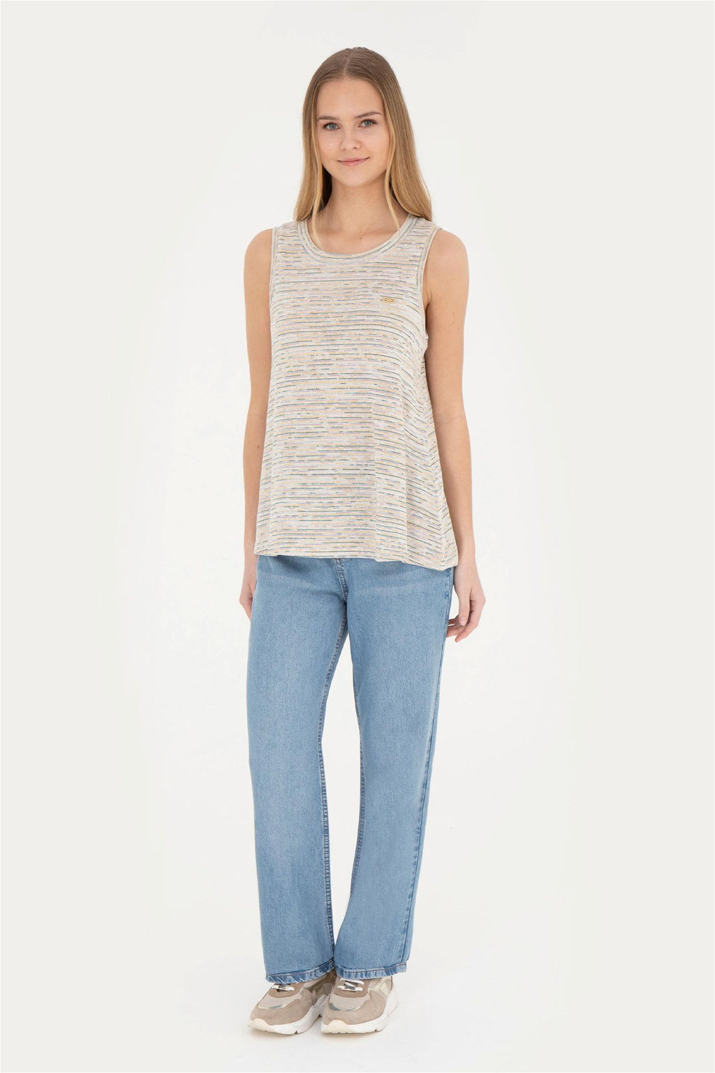 Женская сиреневая футболка - U.s. polo assn фото 4