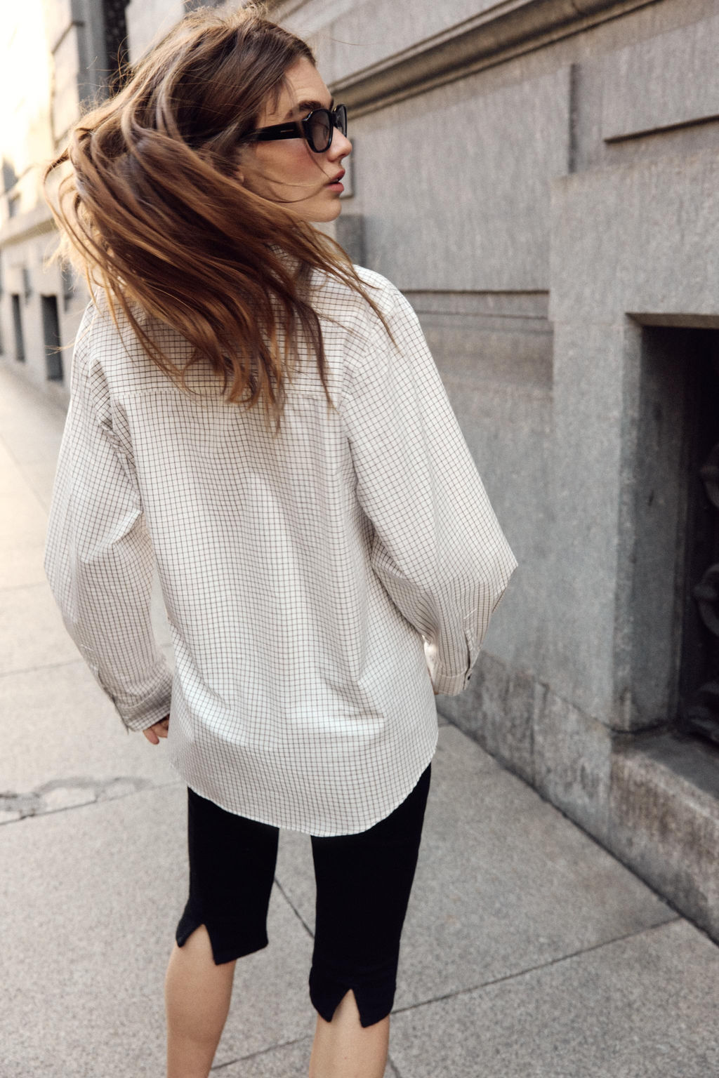 CAMISA CUADROS LAZO / marron/blanco - Zara фото 5