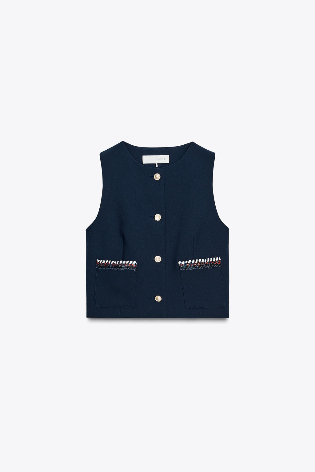 FANTASY TRIM WAISTCOAT - Zara фото 5