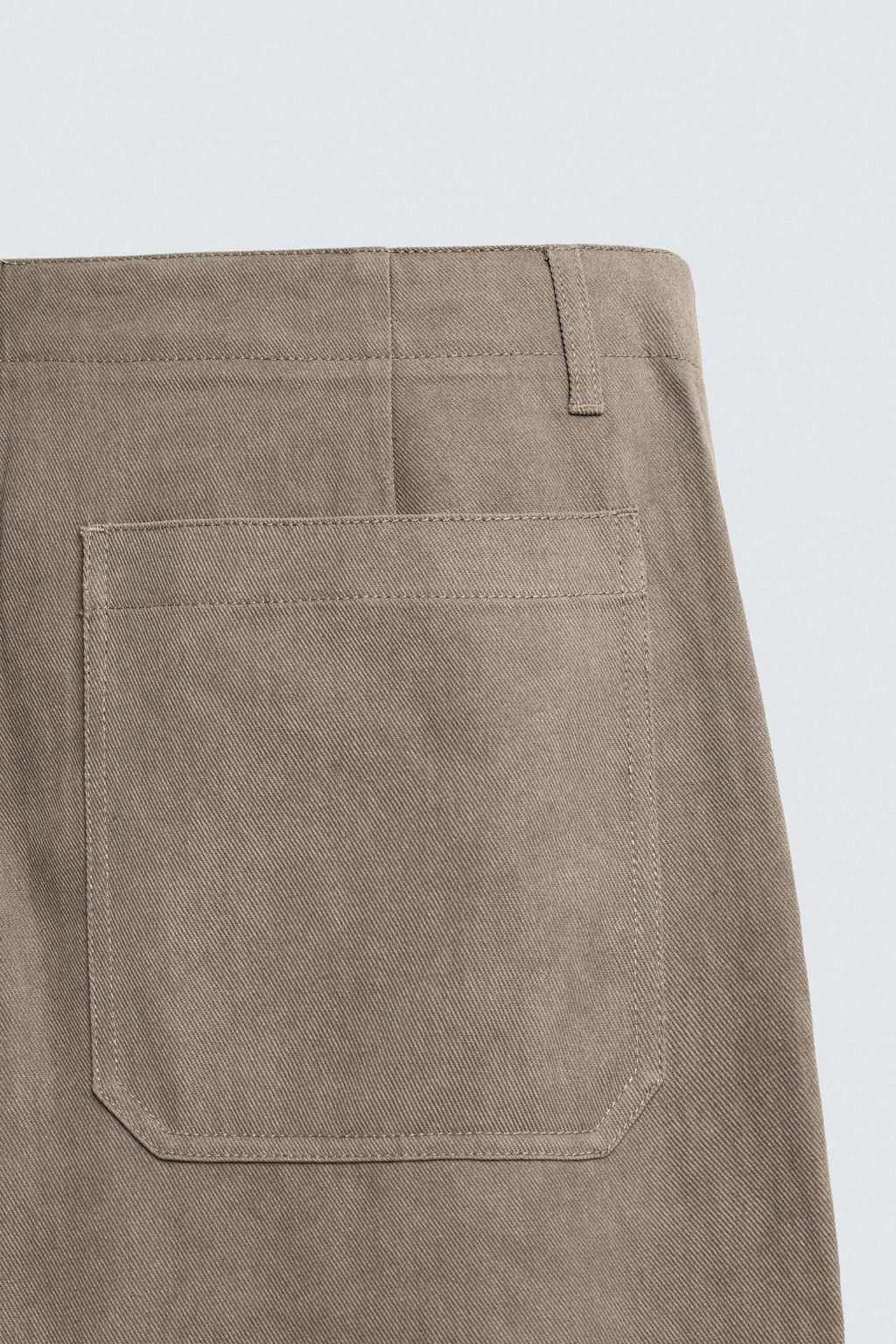 WASHED CHINO TROUSERS - Zara фото 10