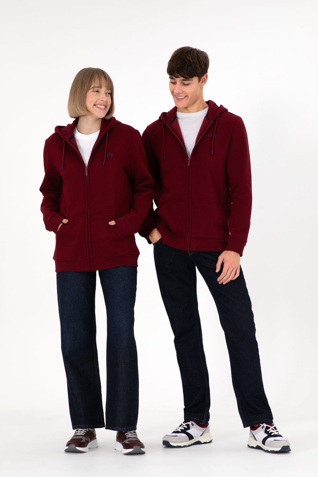 Мужской бордово-красный свитшот Неожиданная скидка в корзине - U.s. polo assn фото 8