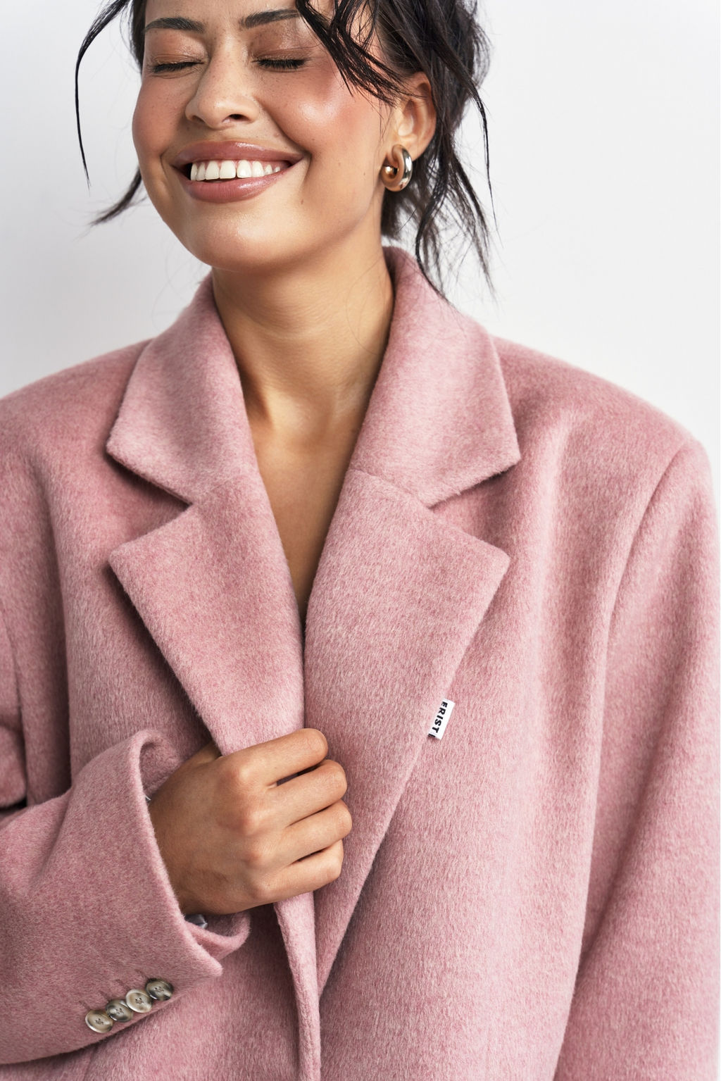 Пальто-жакет Розовый - Erist store фото 3