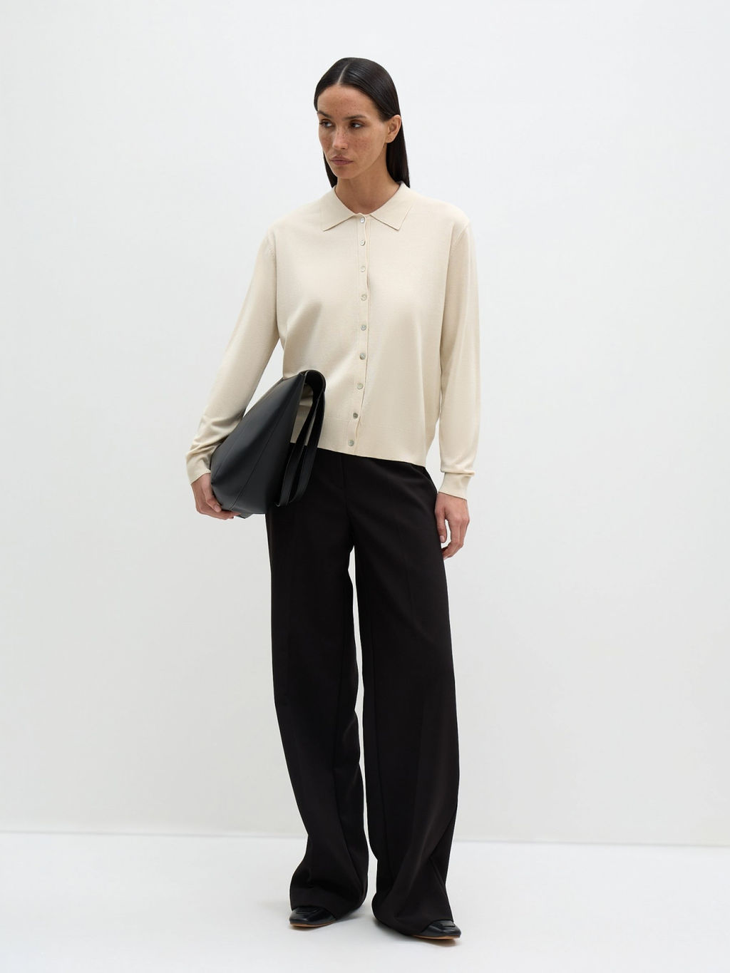 Conso/KCL 240718 - light beige Кардиган женский