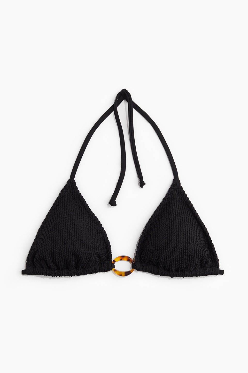 Top de bikini triangular con relleno - H&m фото 2