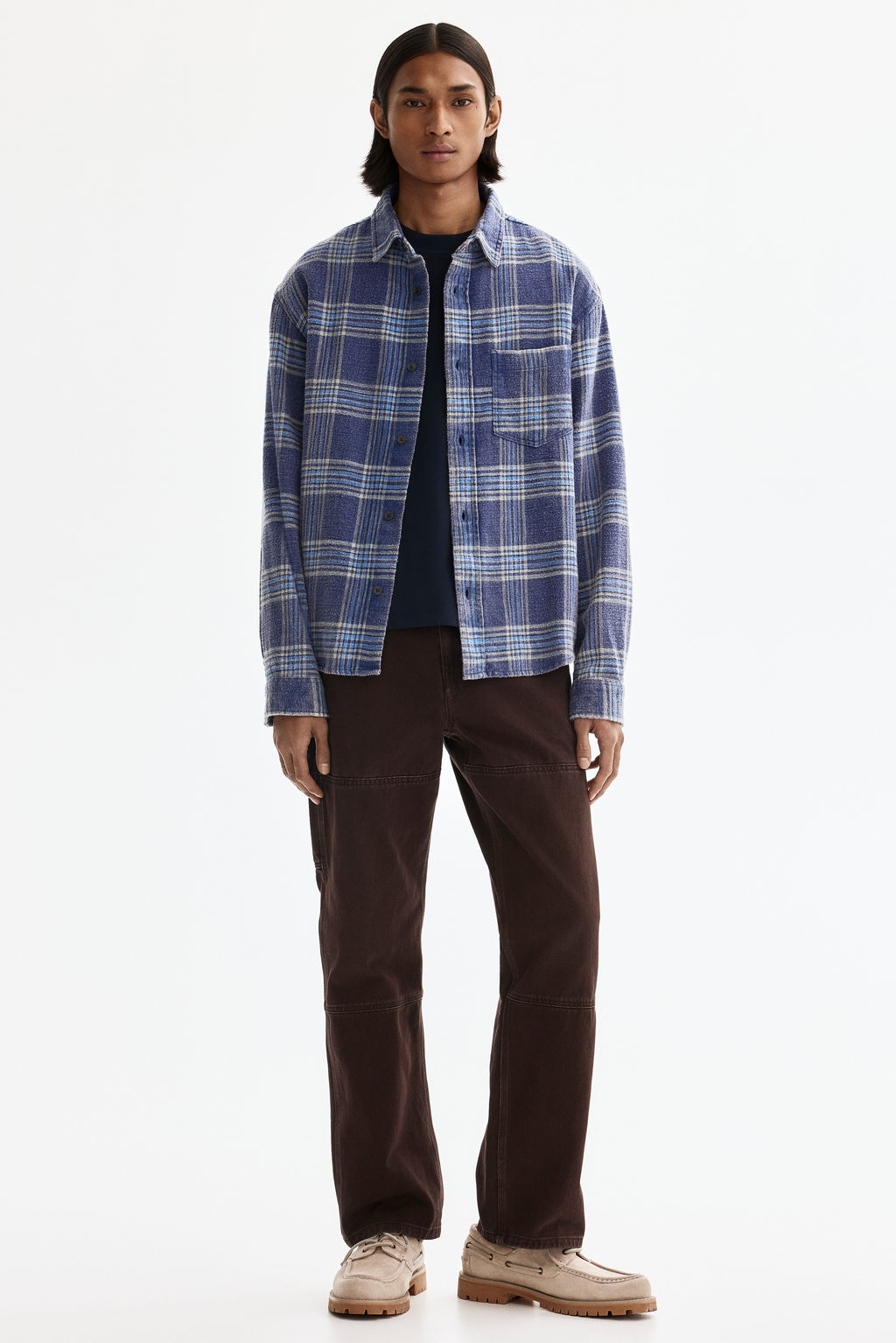 Camisa de algod?n Relaxed Fit - H&m фото 5