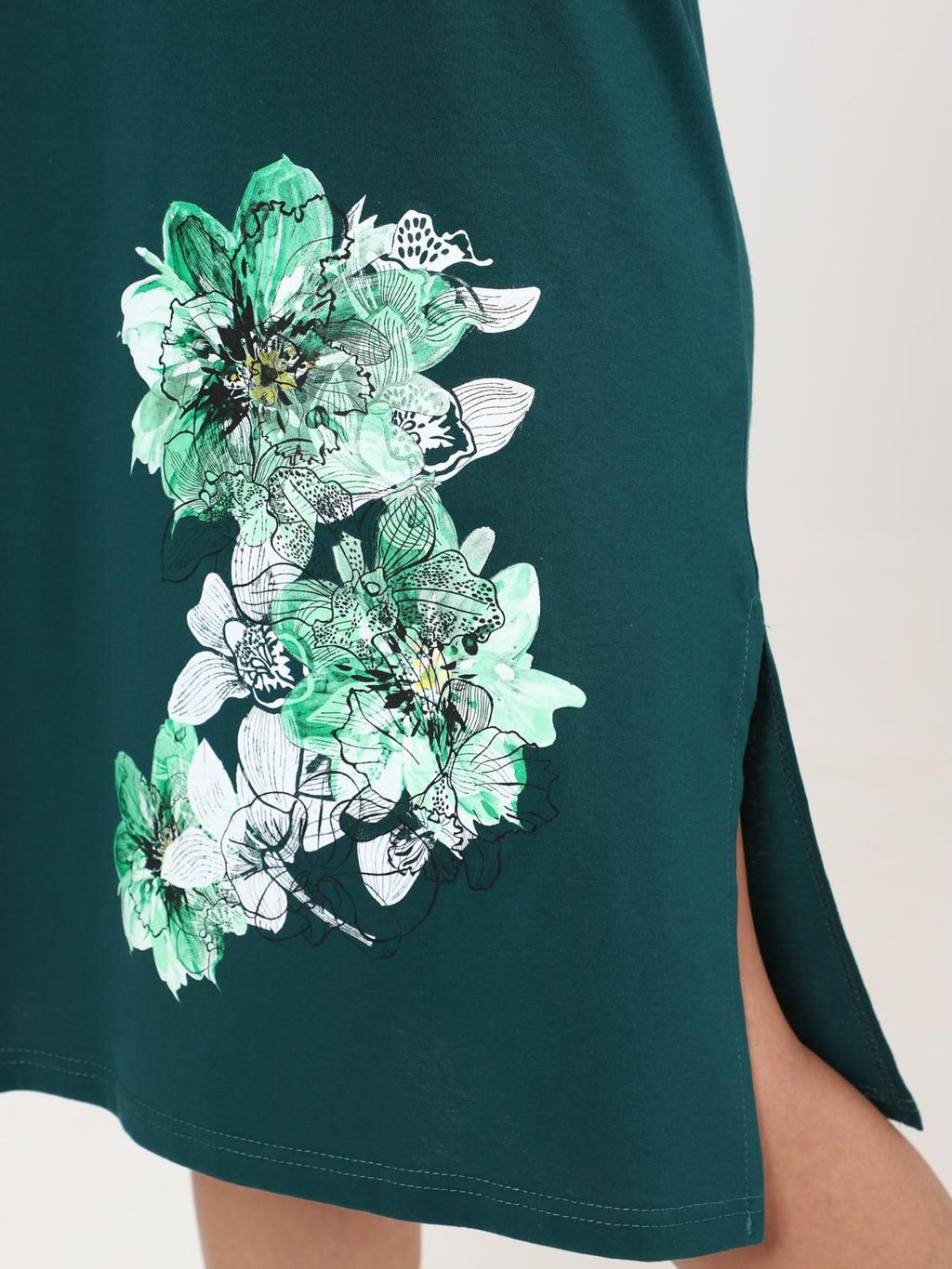 IV-CAPRIZ Антуриум - туника изумрудный