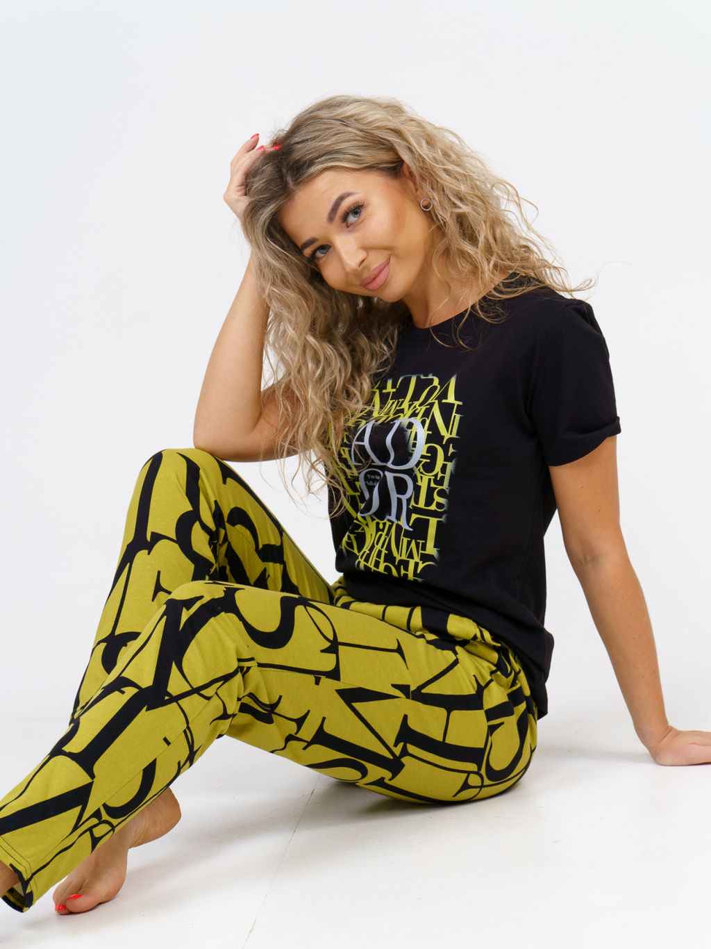 775/2 Пижама "желтый"