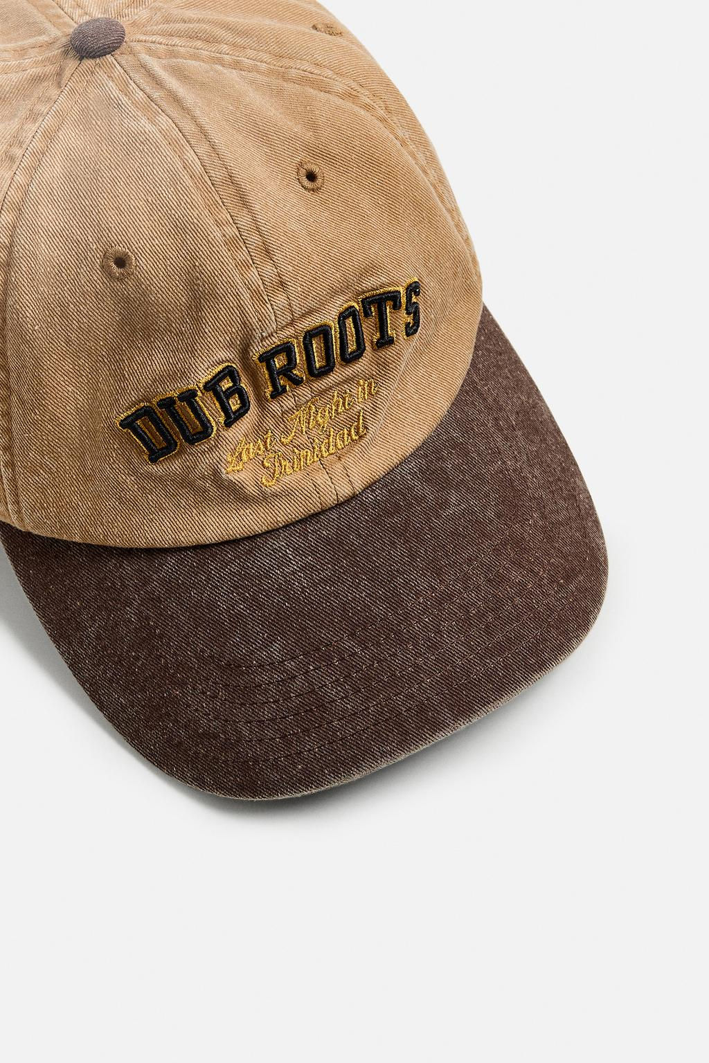 FADED EMBROIDERED CAP - Zara фото 6