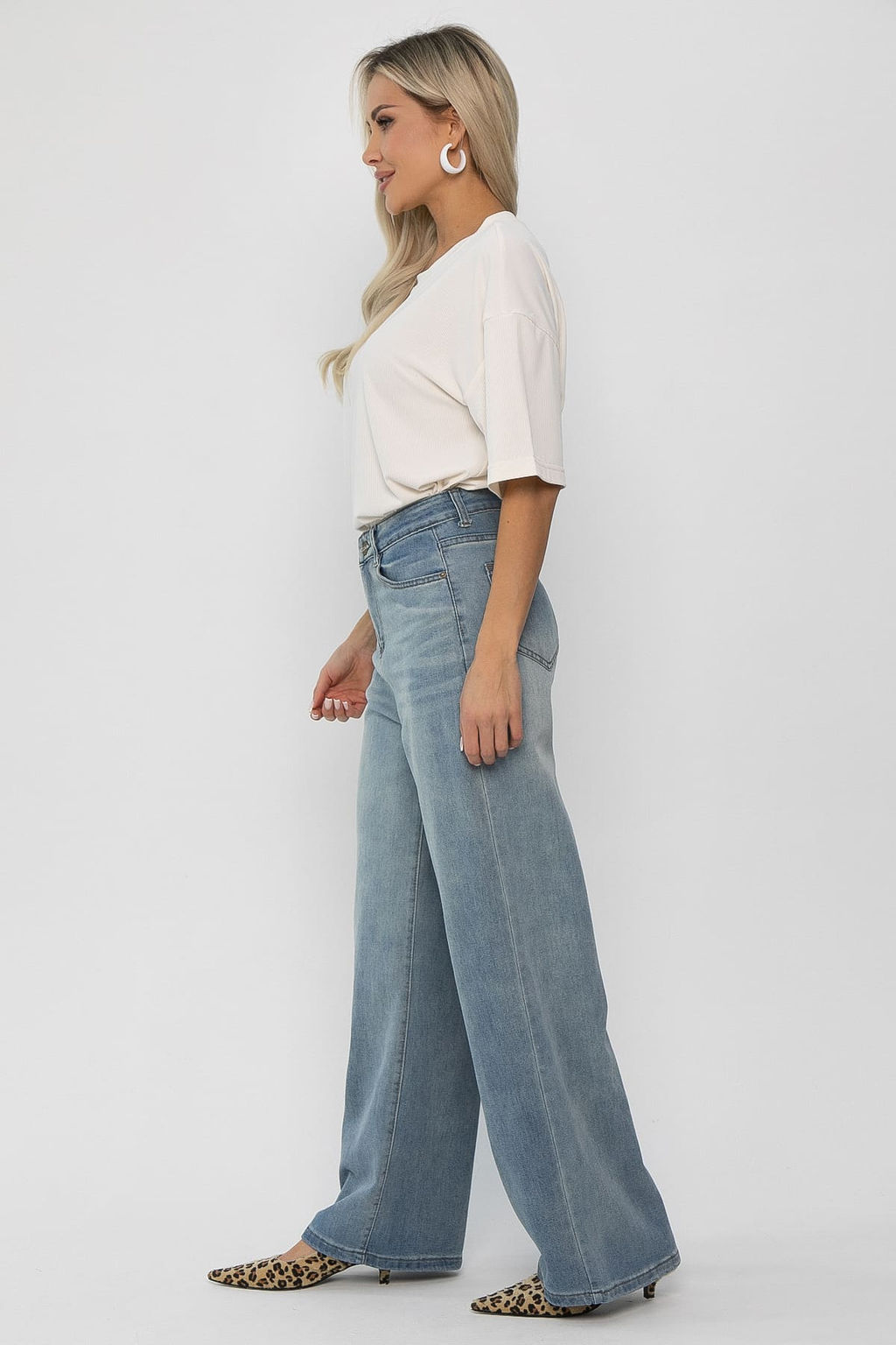 Джинсы Фаби НЬЮ (сине-голубые) Б13806-4М - Lt collection фото 8