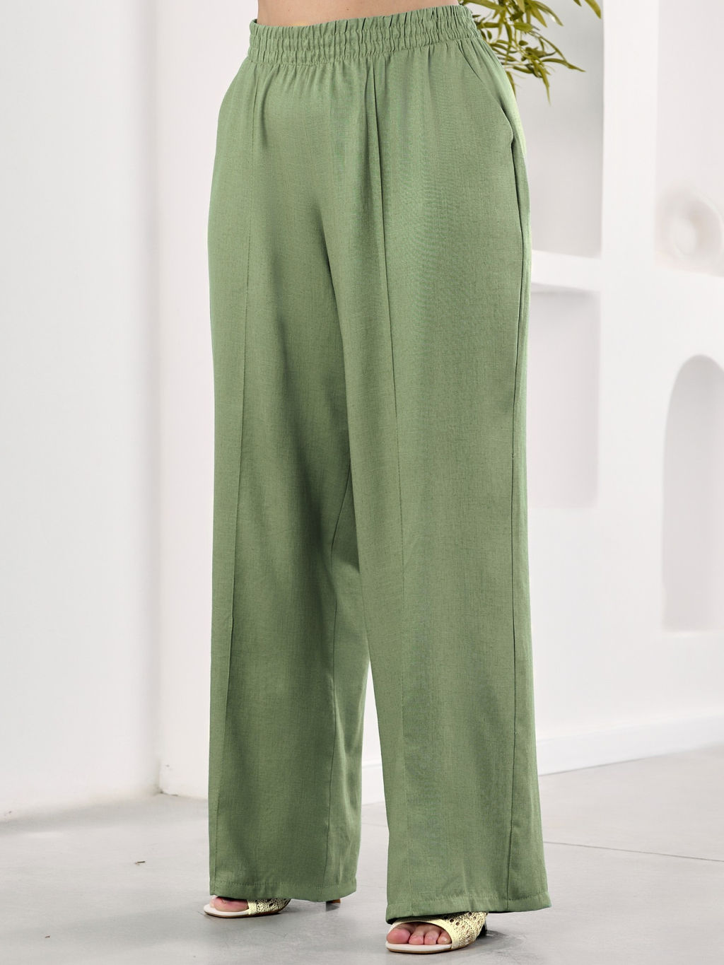 Брюки Камео-2 из вискозы со льном - Виотекс фото 7