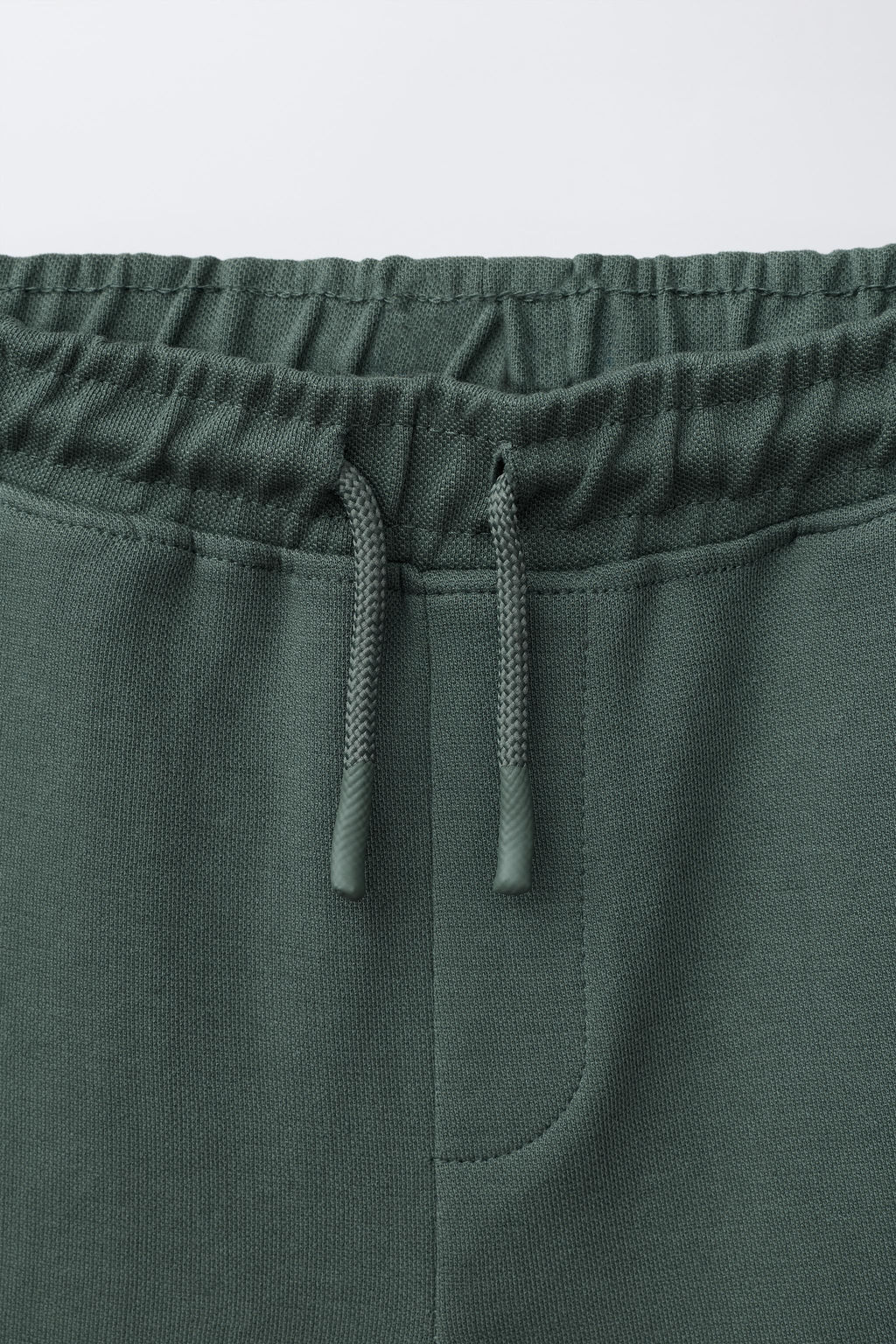 BERMUDA FELPA COMFORT / Verde gris - Zara фото 3