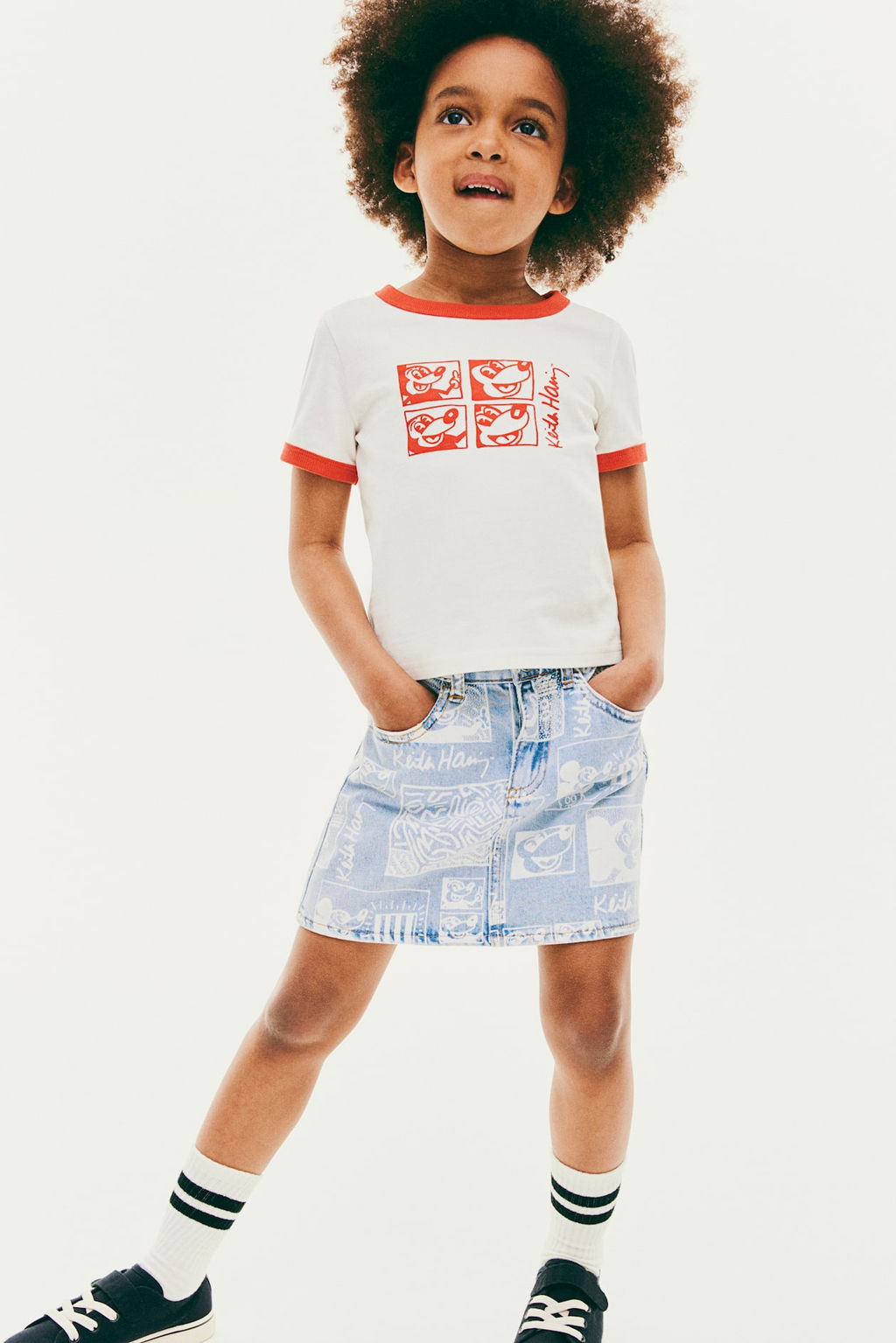 Camiseta de algodon con estampado - H&m фото 3