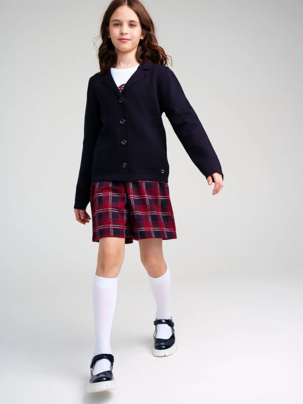 22327184 Кардиган трикотажный для девочек - Playtoday фото 2