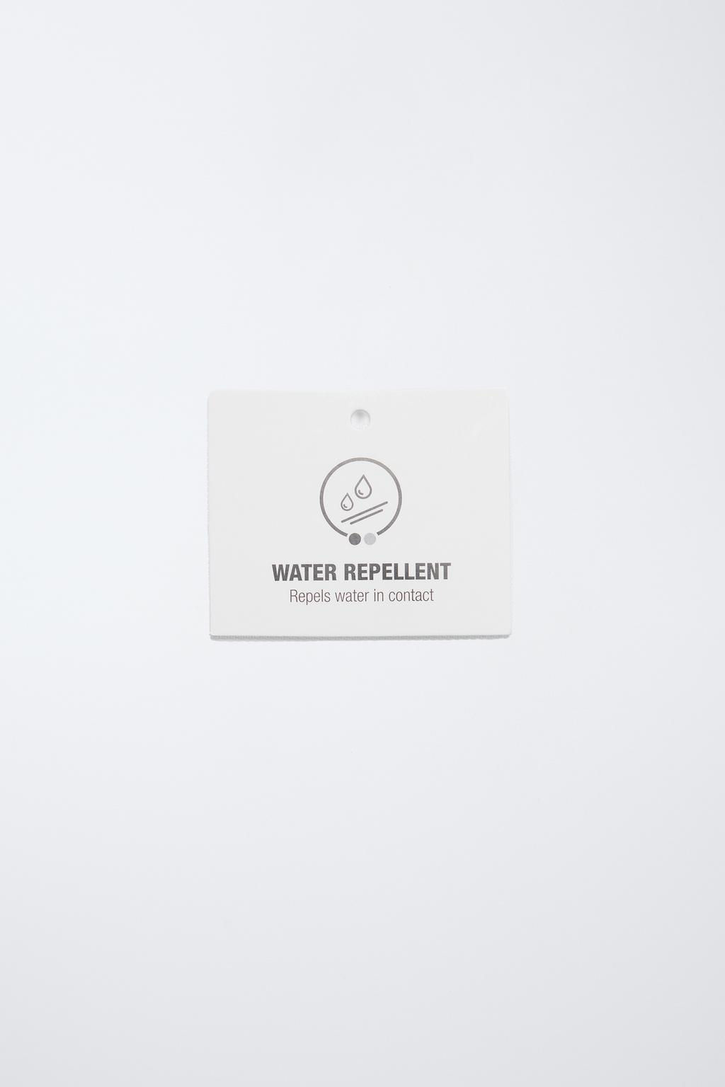 WATER REPELLENT RUBBERIZED PARKA - Zara фото 7