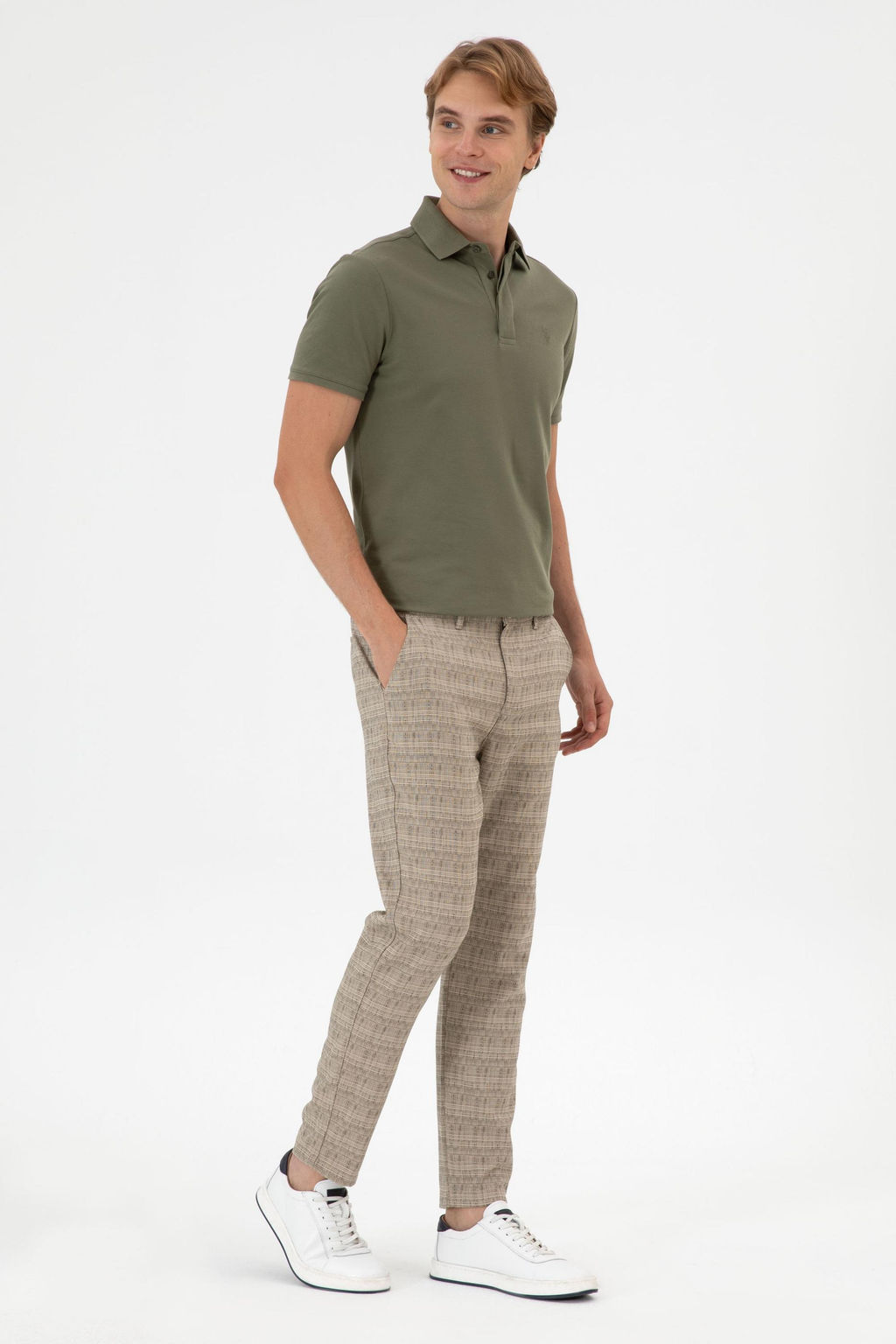 Erkek Koyu Haki Kanvas Pantolon 1 Alana 1 Bedava - U.s. polo assn фото 3