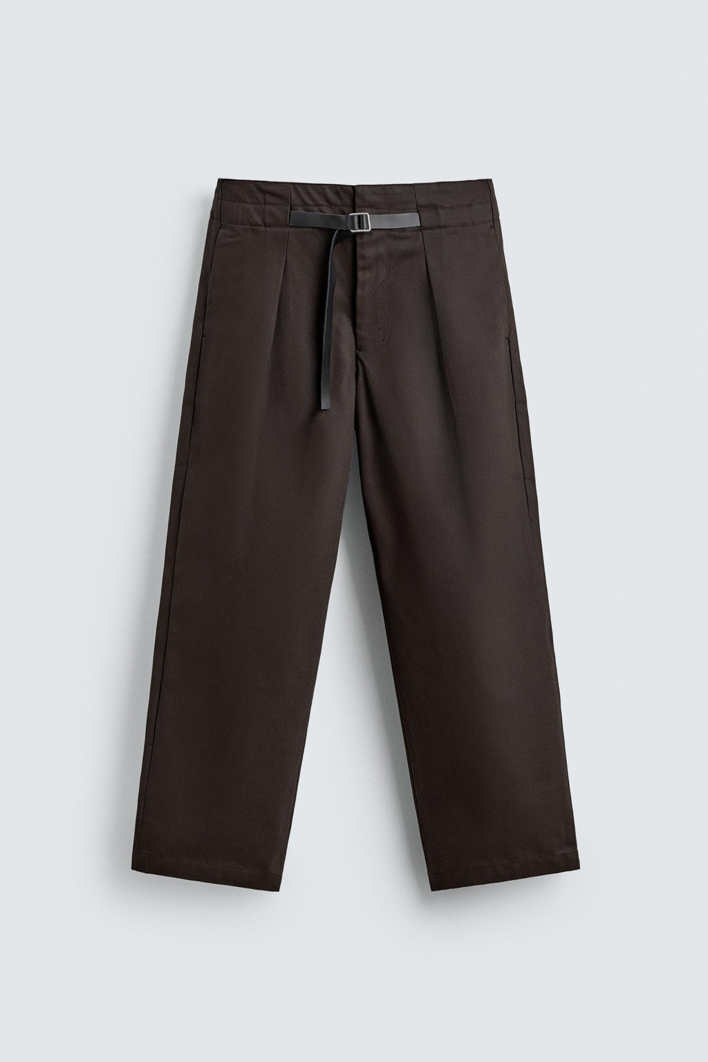 PLEATED TROUSERS WITH BELT - Zara фото 6