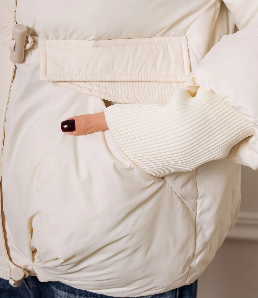 Куртка #КТ8805 (8), молочный - Dommod фото 3