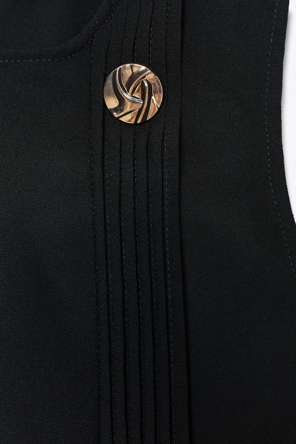 PIN TUCK TOP WITH HARDWARE - Zara фото 18