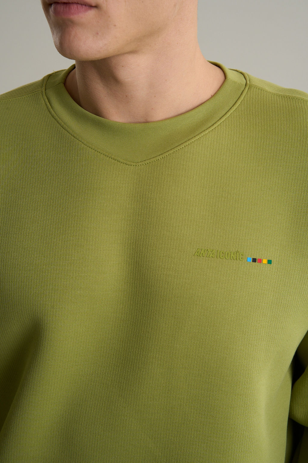 Свитшот Зеленый ICONIC Sweatshirt - Anta фото 7