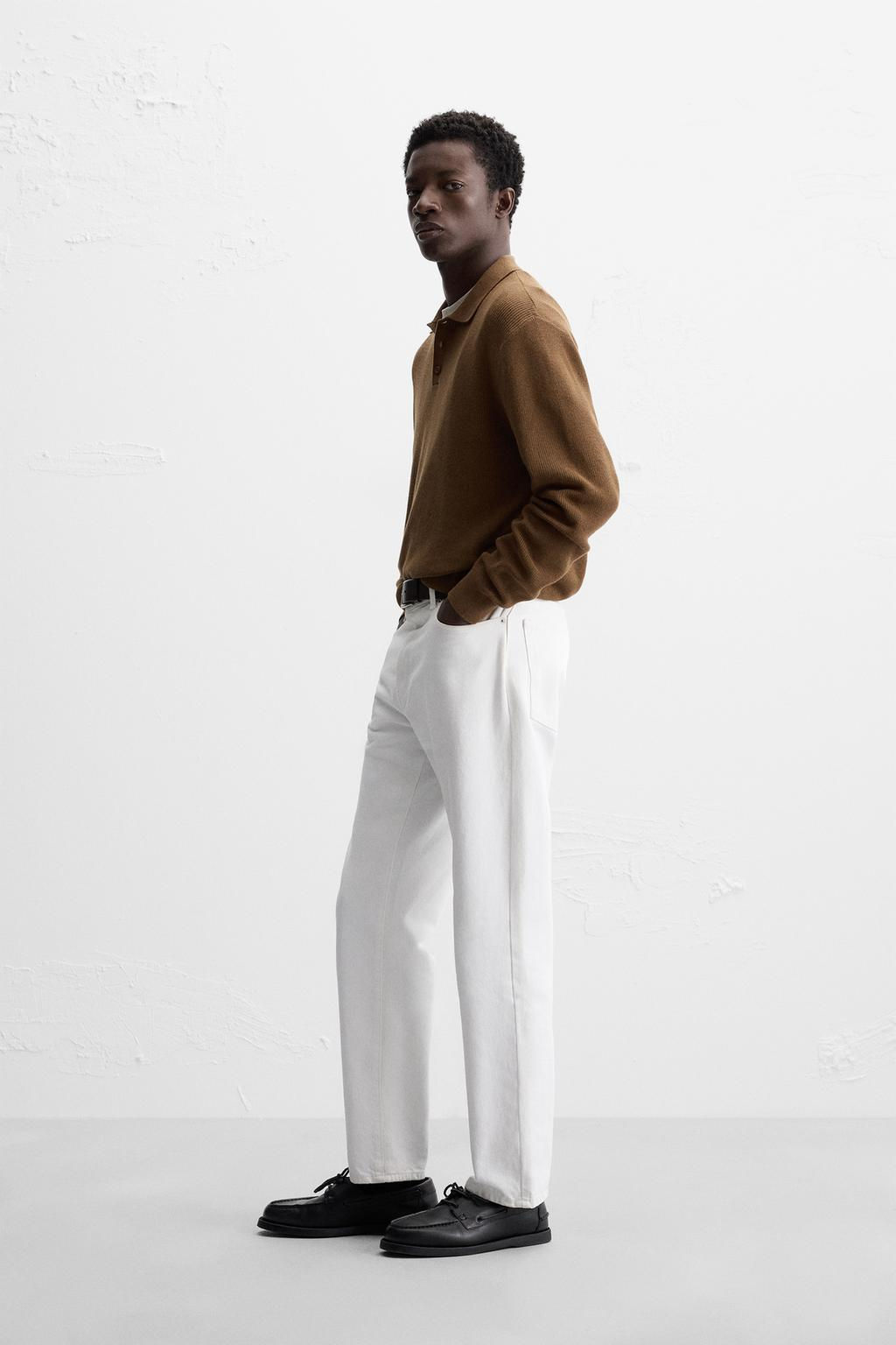 PURL KNIT POLO SHIRT - Zara фото 4