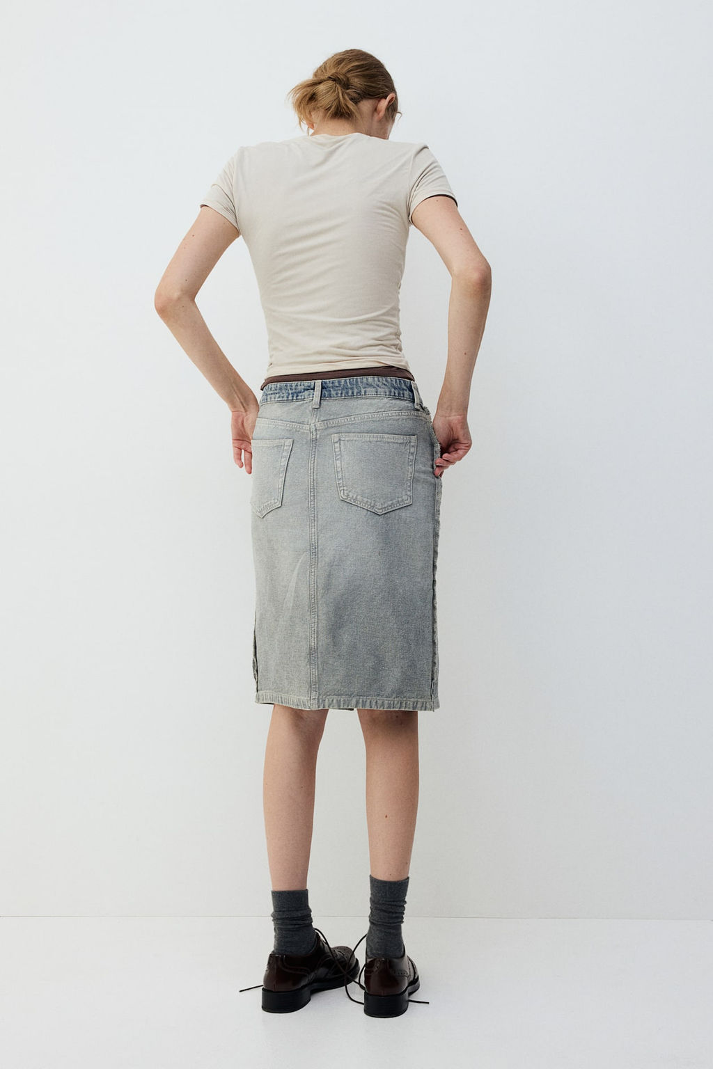 Falda a la rodilla - H&m фото 4