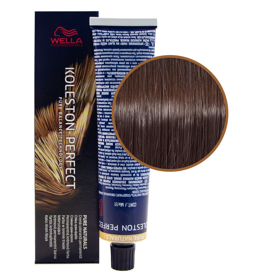 Краска стойкая Koleston Perfect 5/00 Светло-коричневый натуральный, Wella Professionals