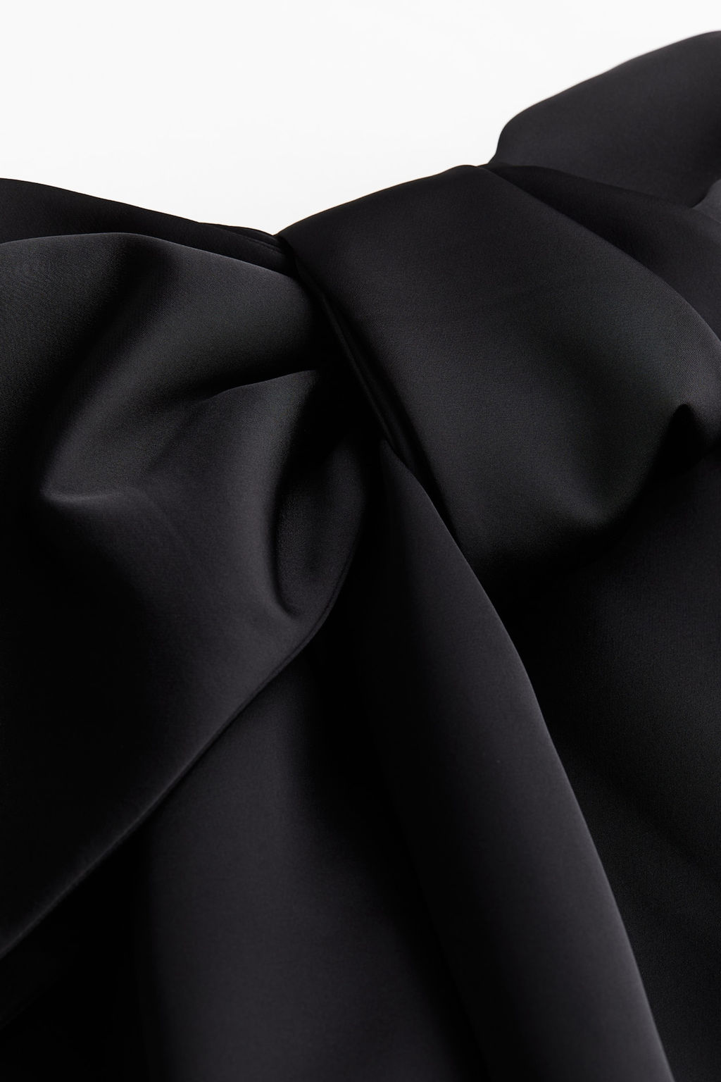 Minivestido de saten con lazo - H&m фото 8