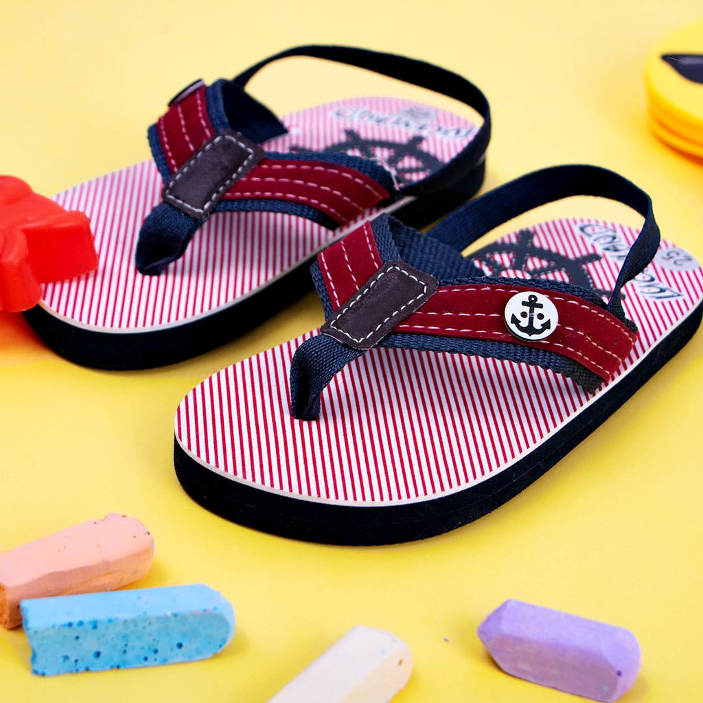 Сланцы Lucky Land для мальчика - Соль&перец фото 2