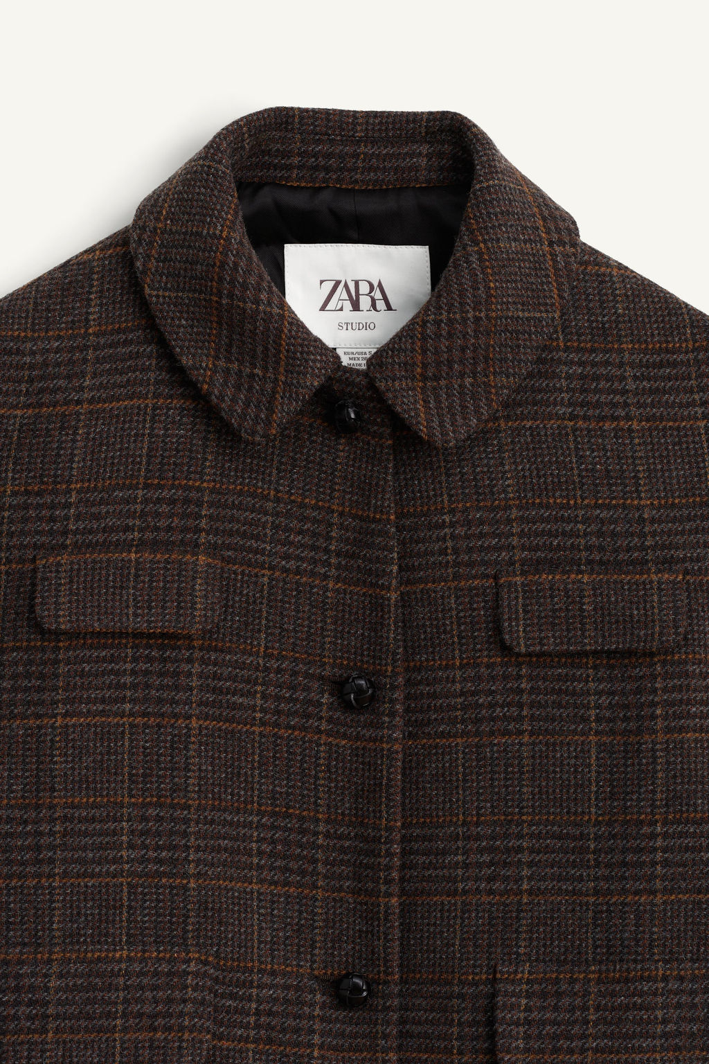 LIMITED EDITION CHECK BLAZER - Zara фото 6