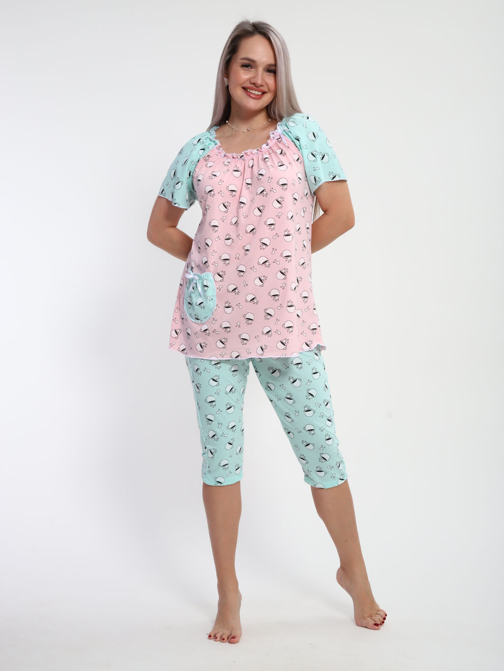 М43 Пижама Мальвина (розовый)
