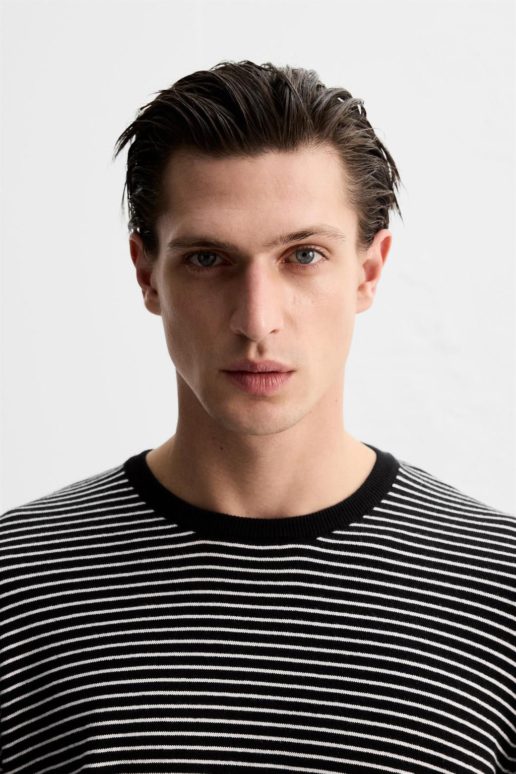 STRIPED JACQUARD SWEATER - Zara фото 5