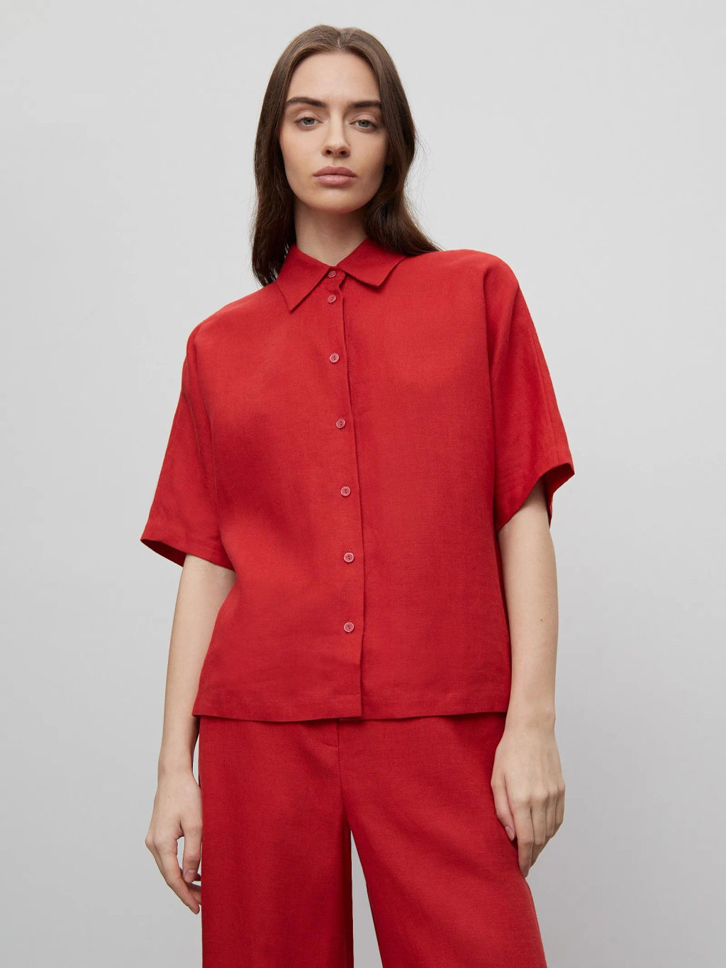 ЕМКА / Рубашка с коротким рукавом - Emka фото 3