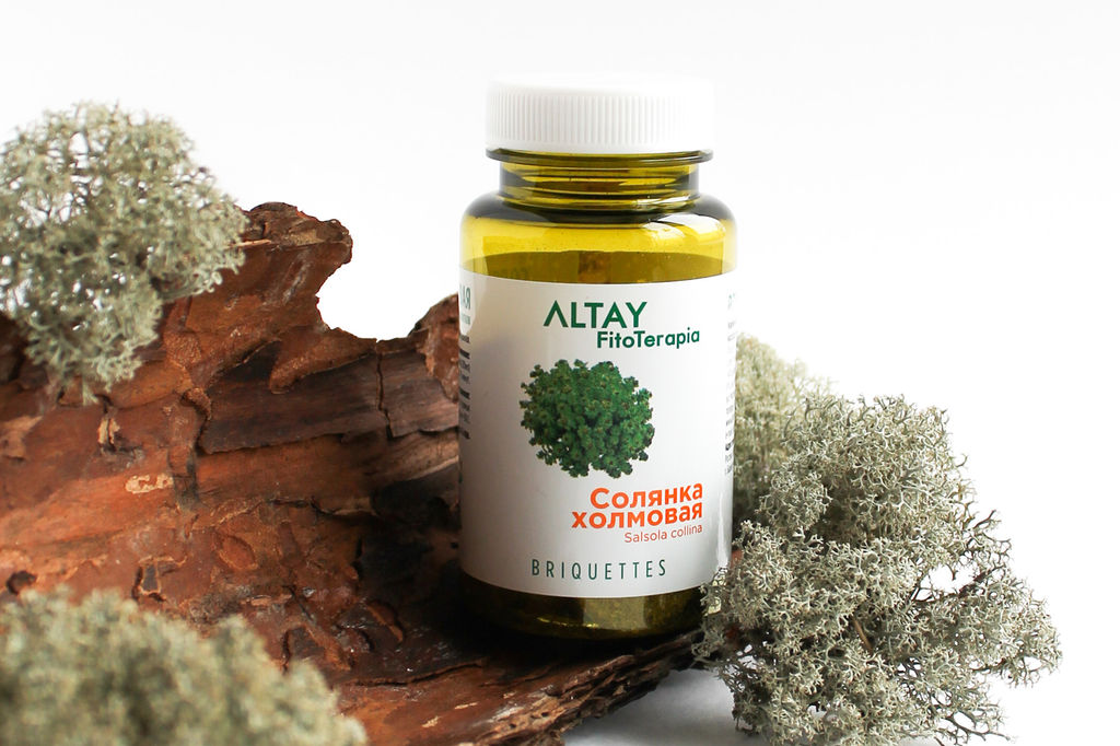 БАД в монобрикетах Солянка холмовая Алфит 4018