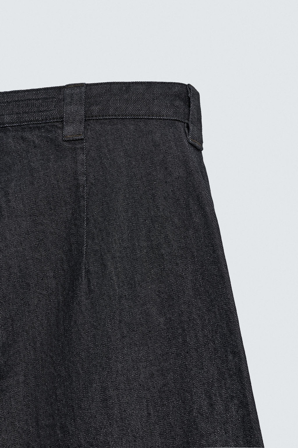 BARREL FIT DENIM CHINO TROUSERS - Zara фото 20