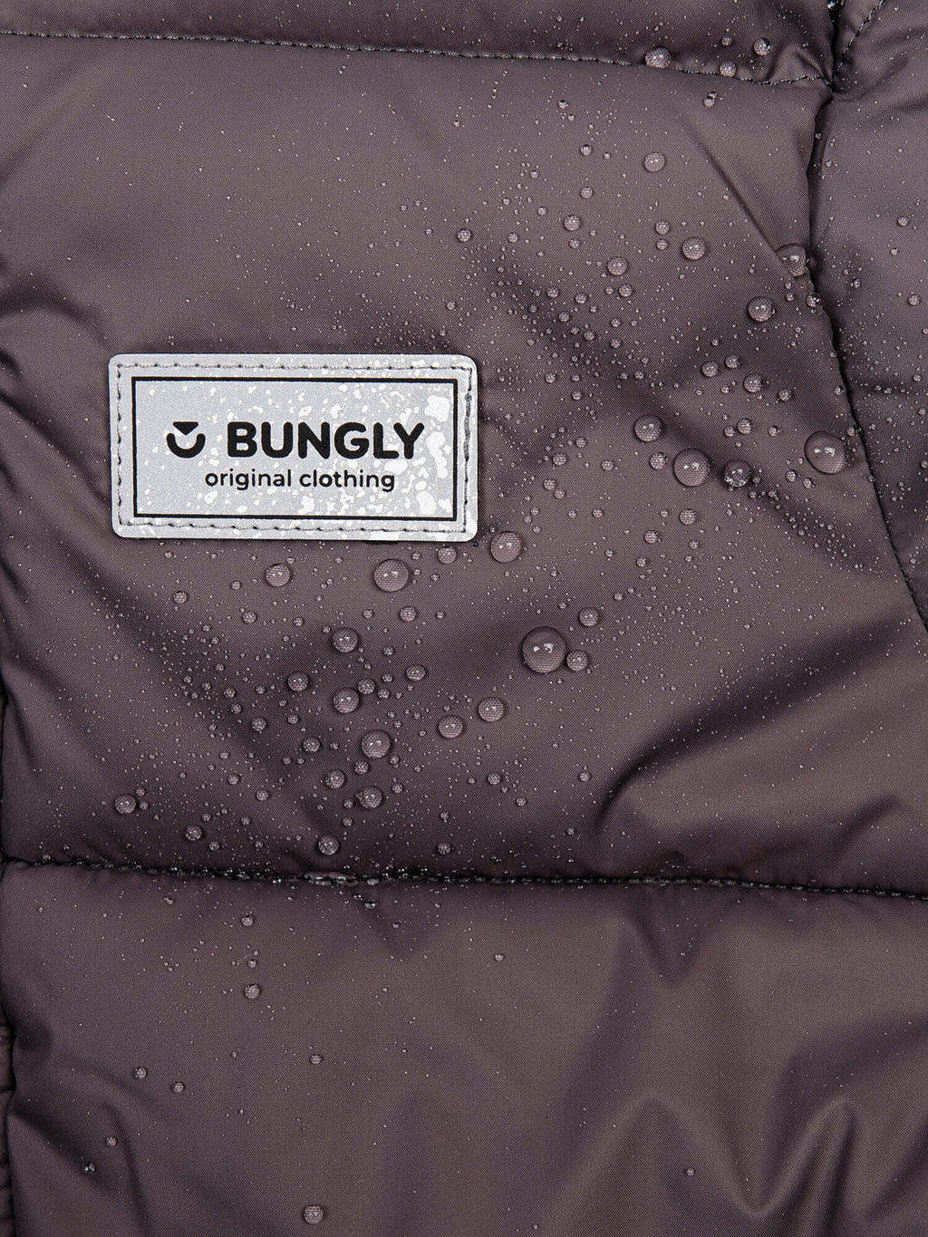 Куртка демисезонная дутая Темный шоколад 7+ - Bungly фото 3