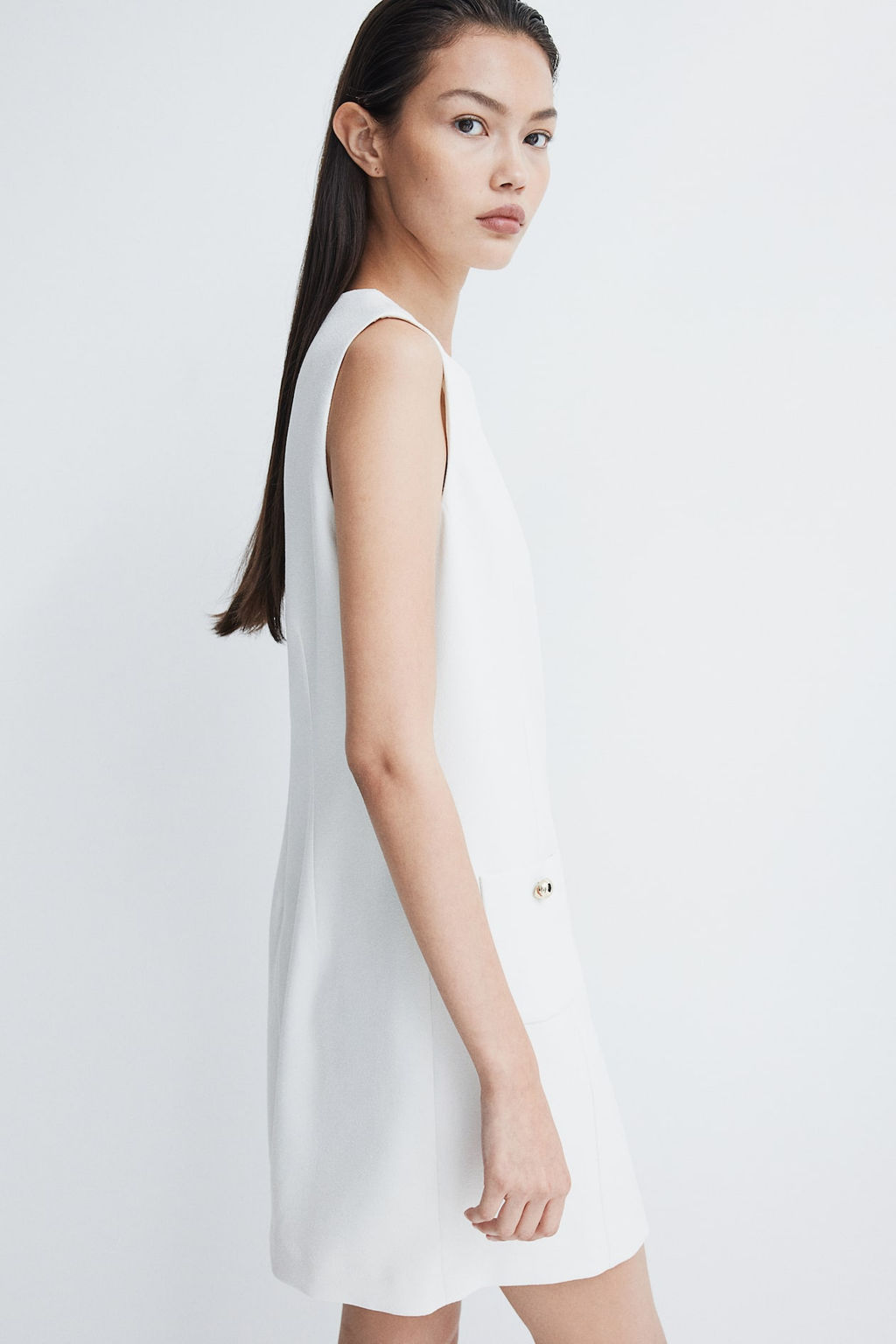 Vestido con bolsillos parche - H&m фото 4