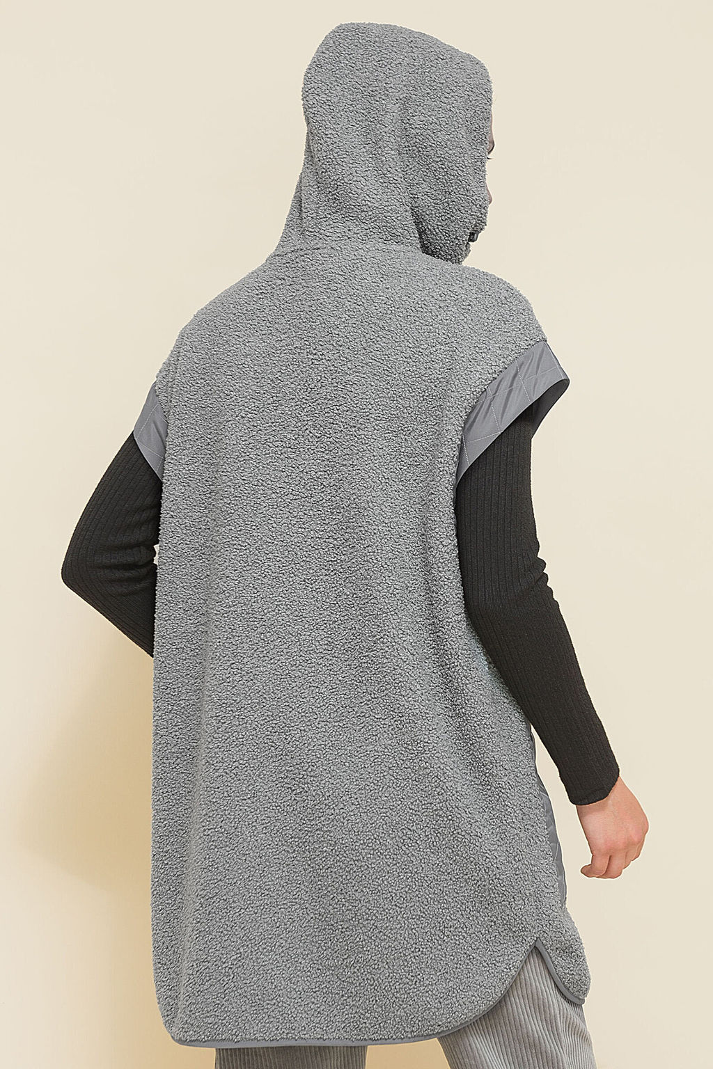 PELICAN, жилет женский, Серый  фото 8