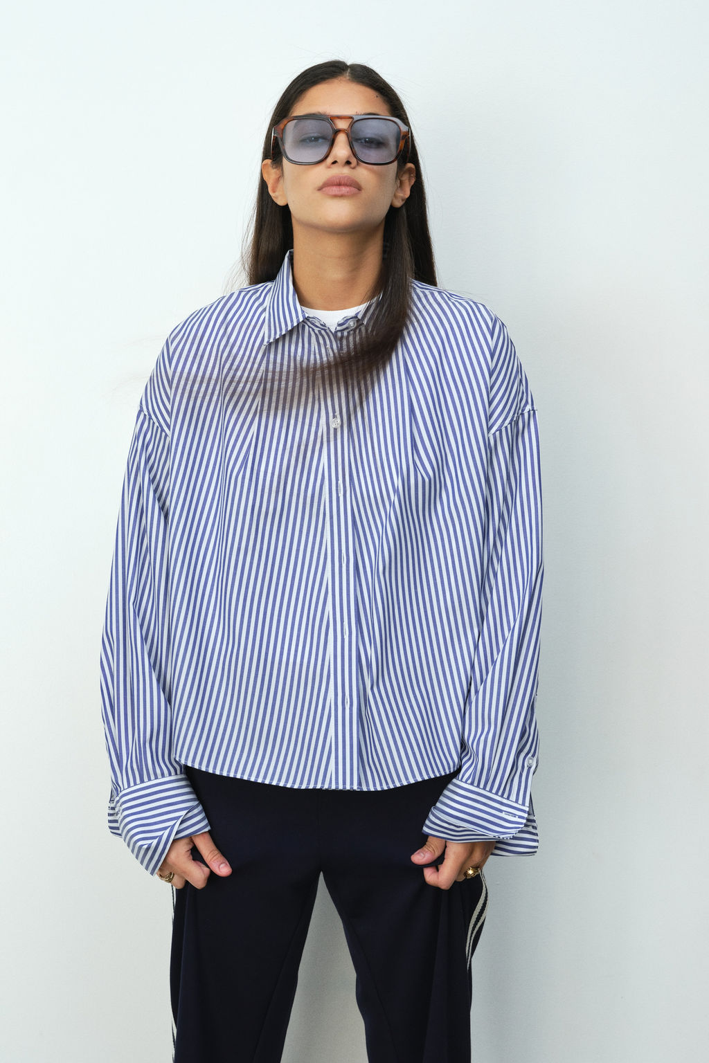 Camisa de corte holgado - H&m фото 5